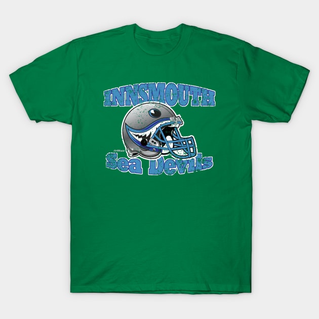 Innsmouth Sea Devils Football T-Shirt by DiMaio